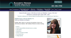Desktop Screenshot of hensonmediation.com